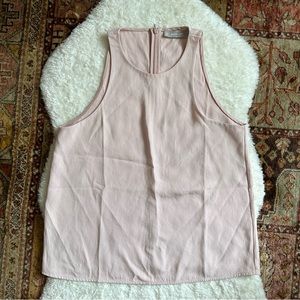 Everlane Scoop Neck Pink Tank Top Blouse